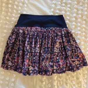 Offline pleated tennis skirt